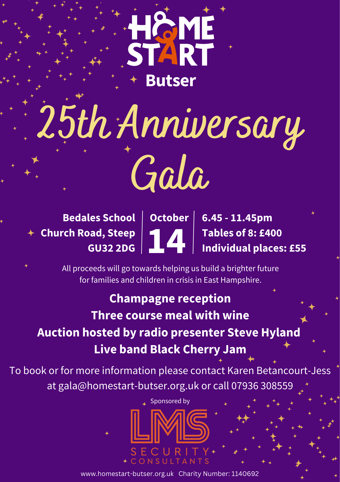 25th Anniversary Gala Event at Bedales